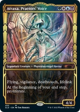 Atraxa Praetors’ Voice (Gilded Foil) (453) [SLD] - MTG Single