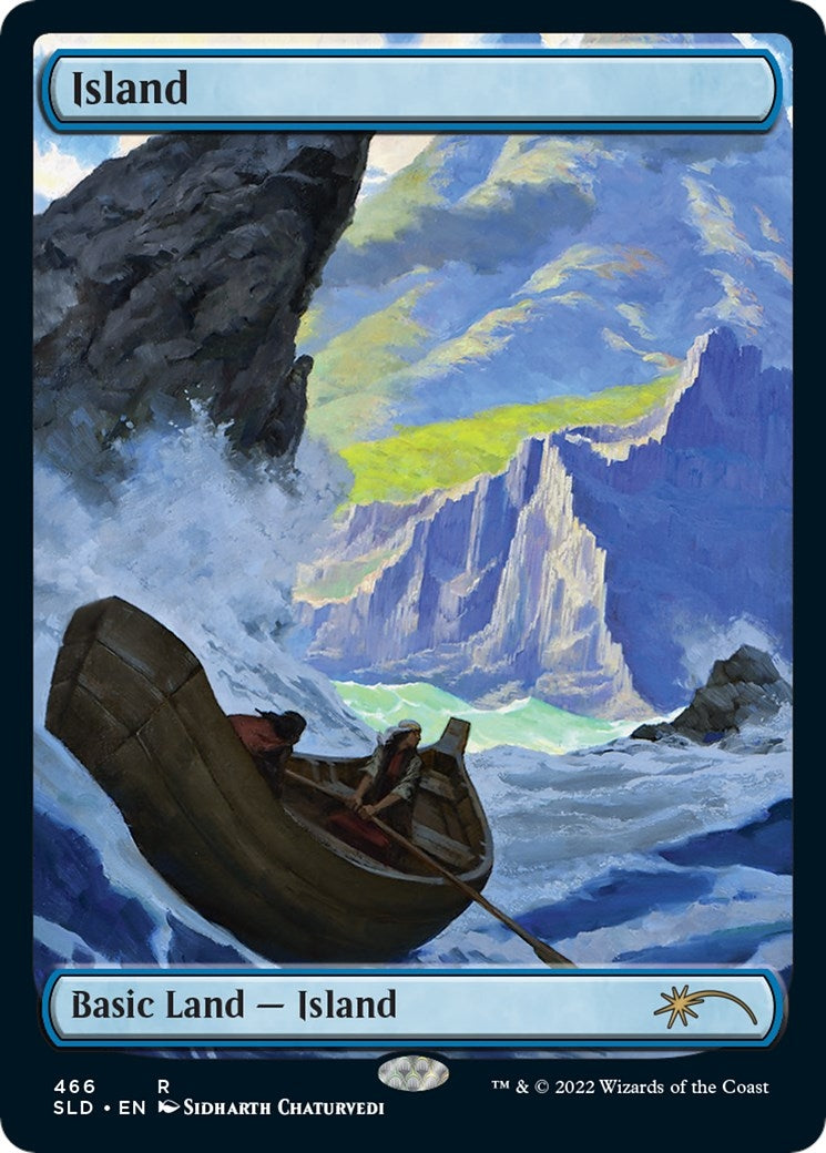 Island (466) (466) [SLD] - MTG Single