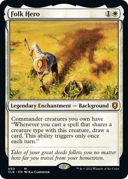 Folk Hero (650) [CLB] - MTG Single