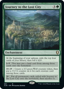 Journey to the Lost City (681) [CLB] - MTG Single