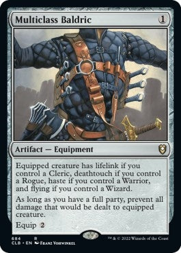 Multiclass Baldric (684) [CLB] - MTG Single