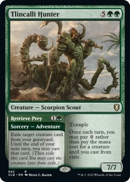 Tlincalli Hunter (682) [CLB] - MTG Single