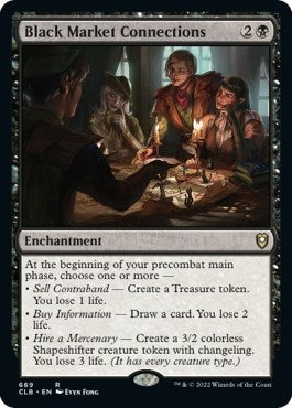 Black Market Connections (669) [CLB] - MTG Single