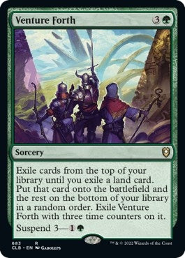 Venture Forth (683) [CLB] - MTG Single