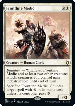 Frontline Medic (693) [CLB] - MTG Single