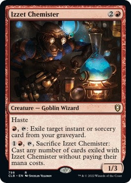 Izzet Chemister (798) [CLB] - MTG Single