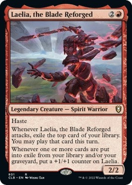 Laelia the Blade Reforged (801) [CLB] - MTG Single
