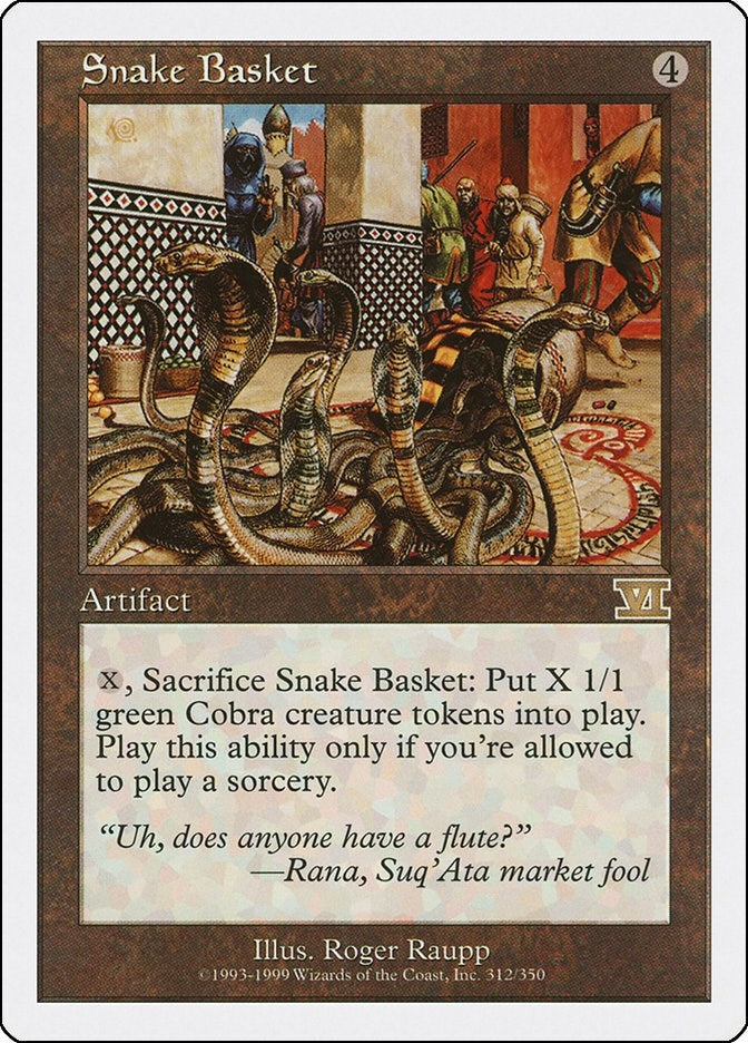 Snake Basket (312) [6ED] - MTG Single