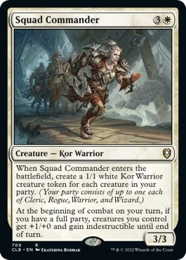Squad Commander (709) [CLB] - MTG Single