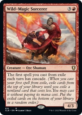 Wild-Magic Sorcerer (816) [CLB] - MTG Single