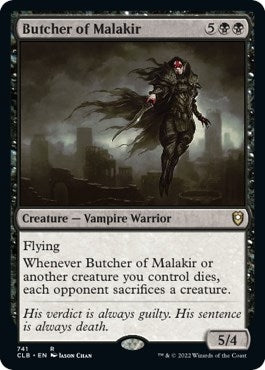 Butcher of Malakir (741) [CLB] - MTG Single