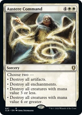 Austere Command (687) [CLB] - MTG Single