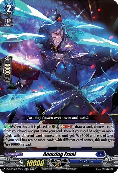 Amazing Frost (5023) [V-BT05] - Cardfight Vanguard Single
