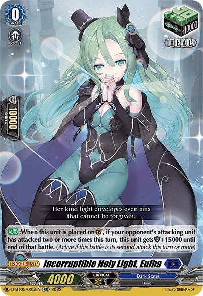 Incorruptible Holy Light Eufha (5025) [V-BT05] - Cardfight Vanguard Single