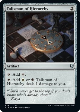 Talisman of Hierarchy (878) [CLB] - MTG Single