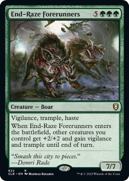 End-Raze Forerunners (822) [CLB] - MTG Single