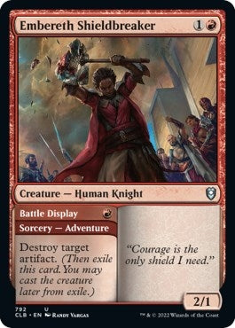 Embereth Shieldbreaker (792) [CLB] - MTG Single