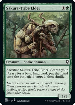 Sakura-Tribe Elder (832) [CLB] - MTG Single