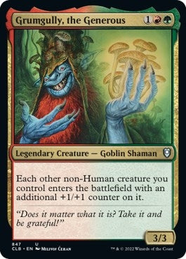 Grumgully the Generous (847) [CLB] - MTG Single