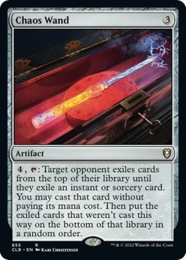 Chaos Wand (855) [CLB] - MTG Single