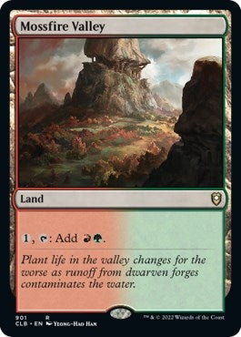 Mossfire Valley (901) [CLB] - MTG Single
