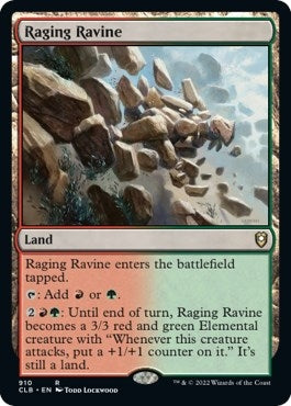Raging Ravine (910) [CLB] - MTG Single