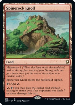 Spinerock Knoll (916) [CLB] - MTG Single