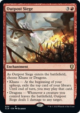Outpost Siege (804) [CLB] - MTG Single