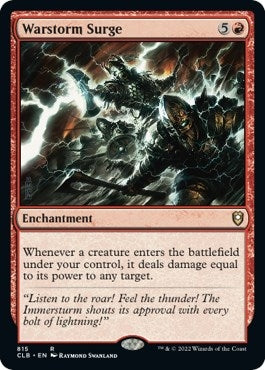 Warstorm Surge (815) [CLB] - MTG Single