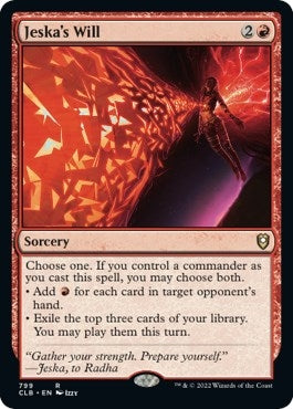Jeska’s Will (799) [CLB] - MTG Single