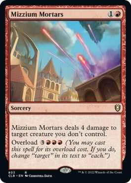 Mizzium Mortars (803) [CLB] - MTG Single