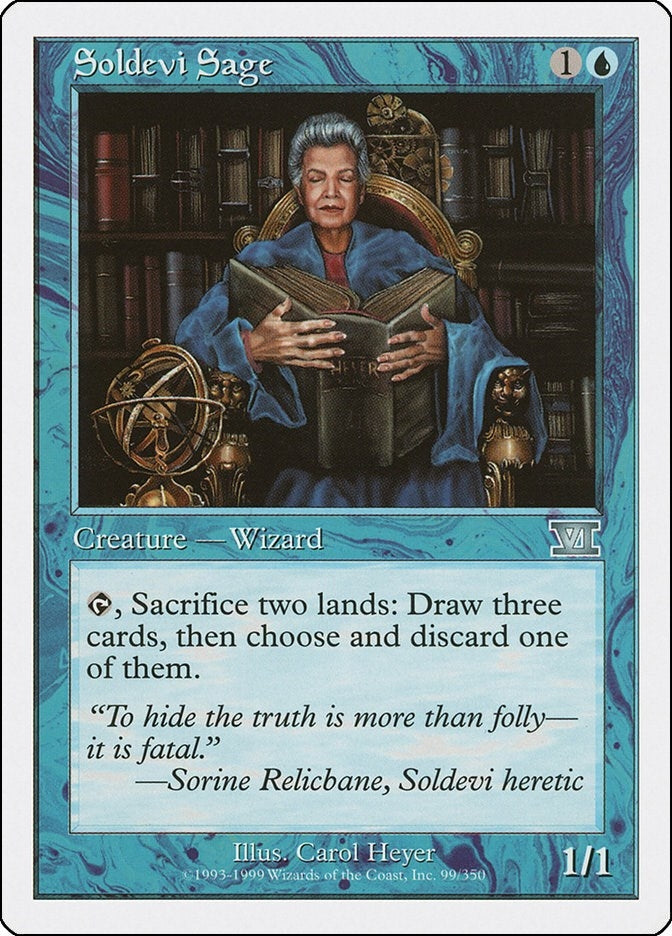 Soldevi Sage (99) [6ED] - MTG Single