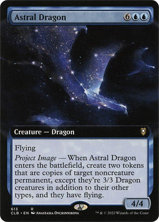 Astral Dragon (Extended Art) (613) [CLB] - MTG Single