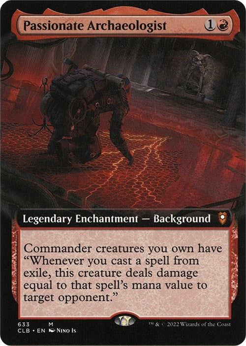 Passionate Archaeologist (Extended Art) (633) [CLB] - MTG Single