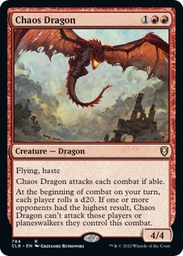 Chaos Dragon (784) [CLB] - MTG Single