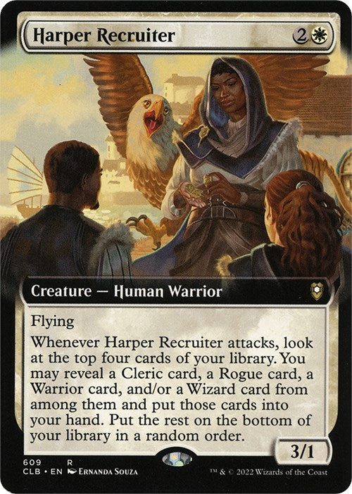Harper Recruiter (Extended Art) (609) [CLB] - MTG Single