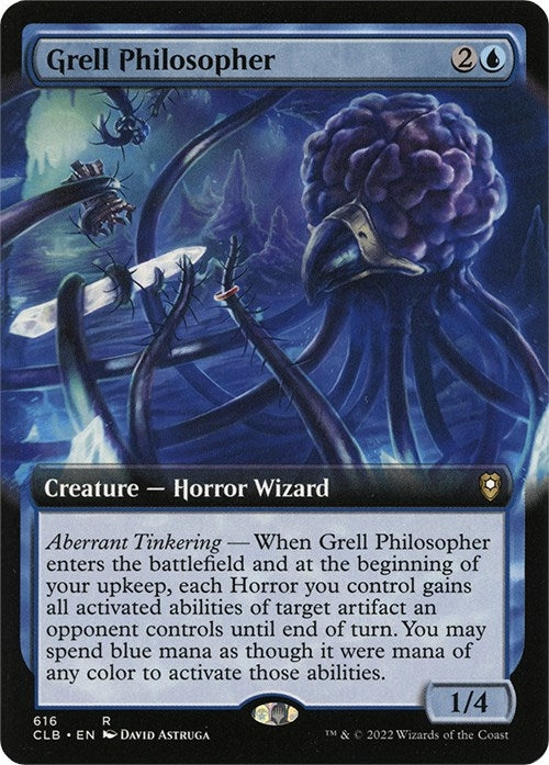 Grell Philosopher (Extended Art) (616) [CLB] - MTG Single