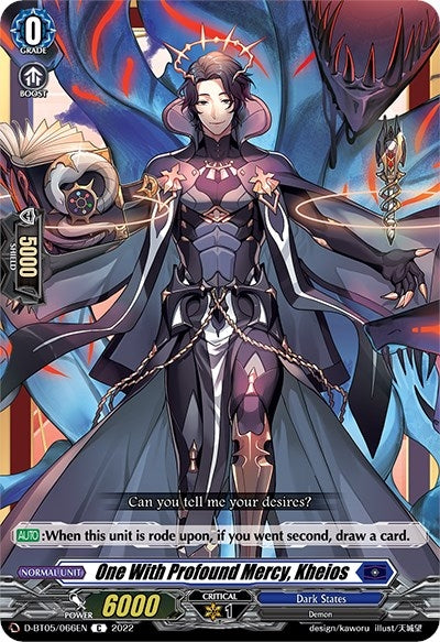 One With Profound Mercy Kheios (5066) [V-BT05] - Cardfight Vanguard Single