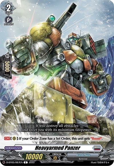 Heavyarmed Panzer (5067) [V-BT05] - Cardfight Vanguard Single