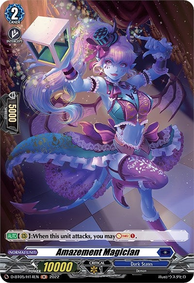 Amazement Magician (Holo) (514) [V-BT05] - Cardfight Vanguard Single