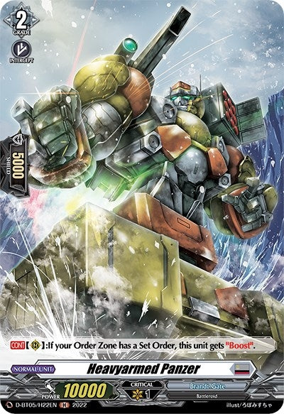 Heavyarmed Panzer (Holo) (522) [V-BT05] - Cardfight Vanguard Single