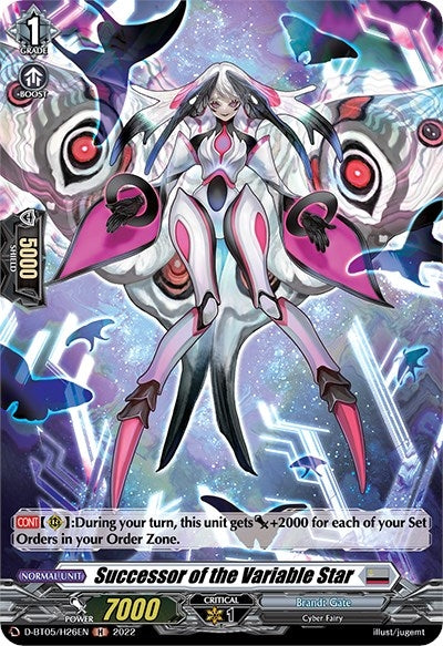 Successor of the Variable Star (Holo) (526) [V-BT05] - Cardfight Vanguard Single