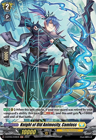 Knight of Old Animosity Camloss (Holo) (540) [V-BT05] - Cardfight Vanguard Single