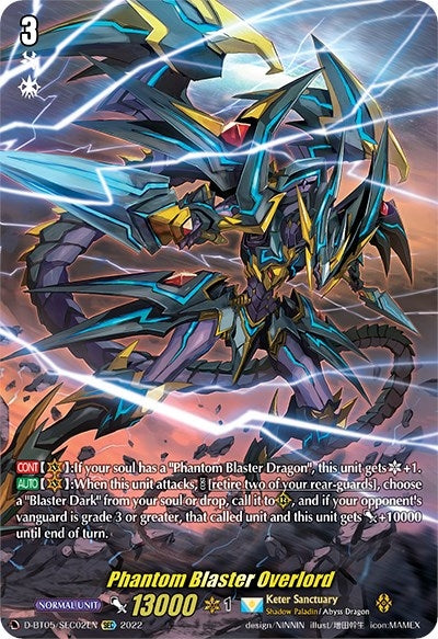 Phantom Blaster Overlord (SEC) (502) [V-BT05] - Cardfight Vanguard Single