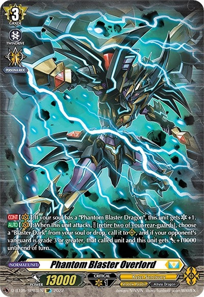 Phantom Blaster Overlord (SP) (503) [V-BT05] - Cardfight Vanguard Single