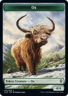Ox Token (0) [CLB] - MTG Single