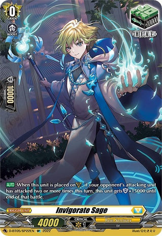 Invigorate Sage (SP) (522) [V-BT05] - Cardfight Vanguard Single