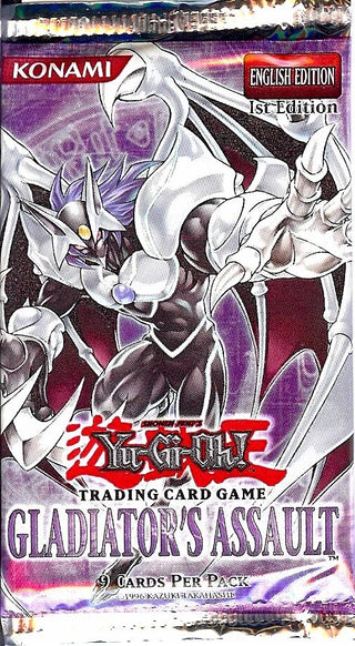 Gladiator’s Assault - Booster Pack [1st Edition] (GLAS) - YuGiOh Sealed