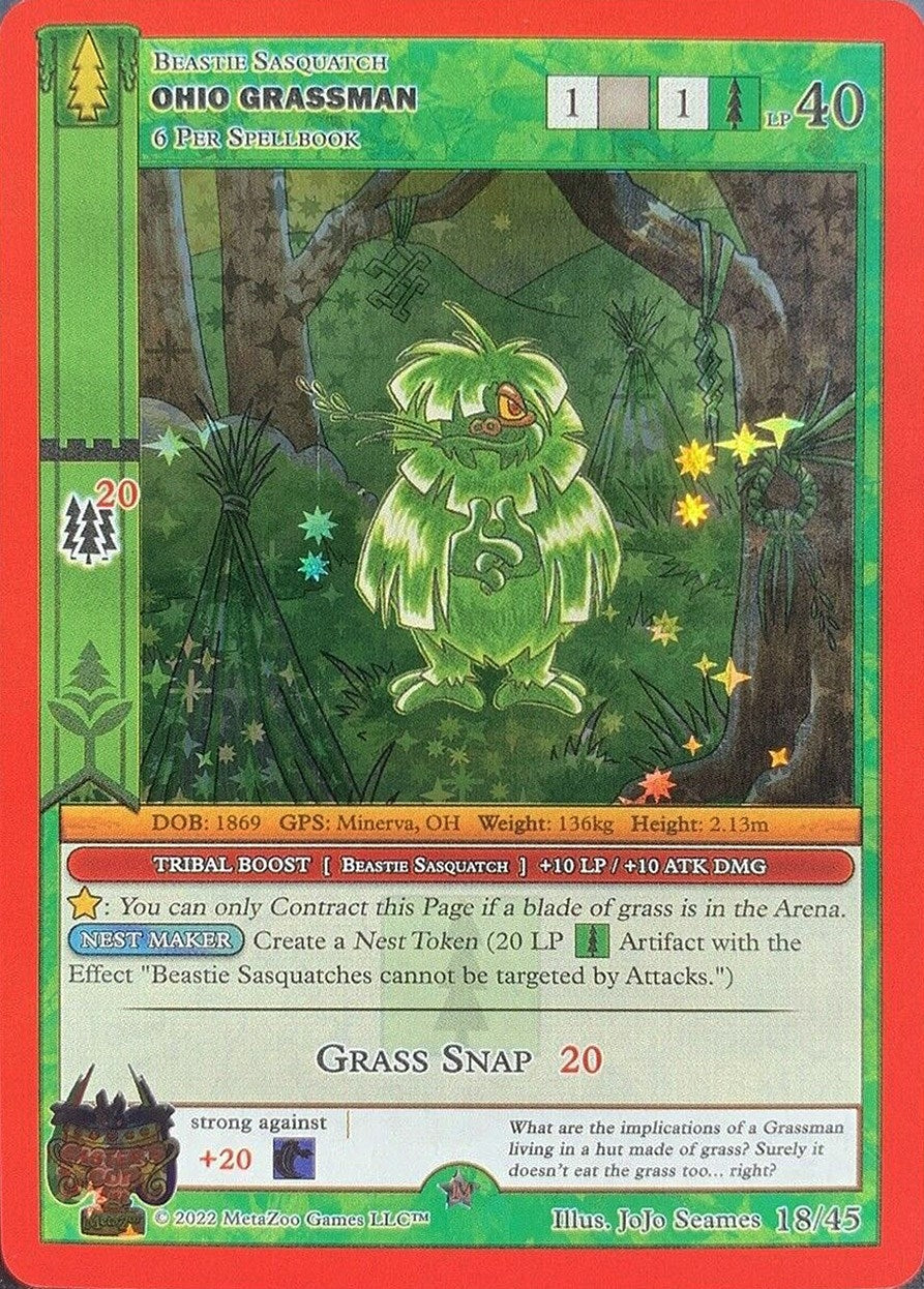 Ohio Grassman (18) (CCP) - MetaZoo Single