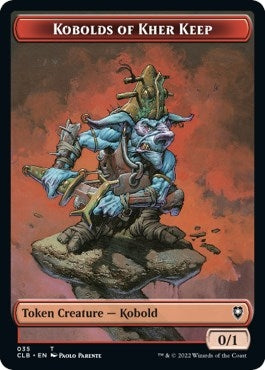 Kobolds of Kher Keep // Treasure Double-sided Token (0) [CLB] - MTG Single